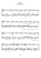 Etude, Op. 35, No. 17 by Fernando Sor (Guitar Duet) Guitar Duet scores gallery preview page 3