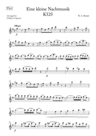 Eine kleine Nachtmusik Woodwind Trio scores gallery preview page 5