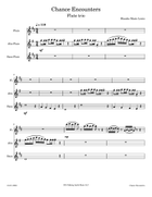 Chance Encounters Woodwind Trio scores gallery preview page 3