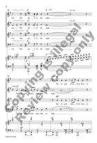 Christmas Carol SSATB scores gallery preview page 7