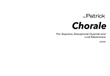Chorale - Score Only
