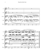 Sheep May Safely Graze (Woodwind Quintet) Woodwind Quintet scores gallery preview page 4