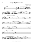 Sheep May Safely Graze (Woodwind Quintet) Woodwind Quintet scores gallery preview page 5