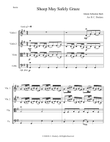 Sheep May Safely Graze (String Quartet)