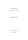 A Little Cantata - Score Only
