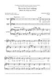Bevor das Lied verklang (Before the Song was Done)