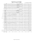 fight the good fight - Score Only