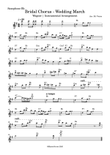 Bridal Chorus - Wedding March