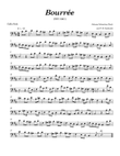 Bourrée BWV 996-5