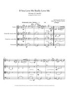 If You Love Me Really Love Me (Hymne A L'amour) String Trio scores gallery preview page 3