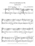 If You Love Me Really Love Me (Hymne A L'amour) String Duet scores gallery preview page 3