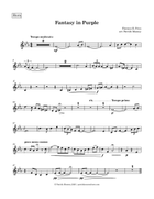 Fantasy in Purple Chamber Music scores gallery preview page 3