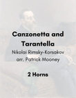 Canzonetta and Tarantella