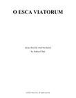 O esca viatorum (M. Haydn Harmonization)