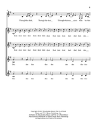 A Million Dreams SSAA scores gallery preview page 3