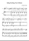 Kelly the Boy from Killane - Voice with Piano in C Easy with Chords and Lyrics