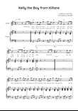 Kelly the Boy from Killane - Voice with Piano in G Easy with Chords and Lyrics
