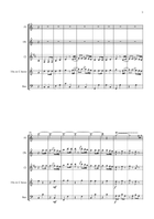 Mozart: 5 Contretänze (Five Country Dances) K609 - wind quintet Woodwind Quintet scores gallery preview page 3
