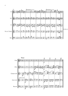 Mozart: 5 Contretänze (Five Country Dances) K609 - wind quintet Woodwind Quintet scores gallery preview page 4