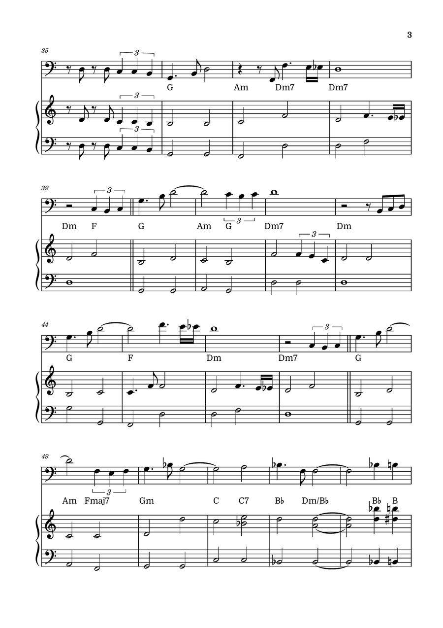 Pokemon Piano - Digital Sheet Music page 3