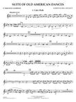 Suite of Old American Dances (Deluxe Edition) - Eb Baritone Saxophone