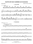 Suite of Old American Dances (Deluxe Edition) - Percussion 2