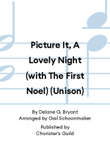 Picture It, A Lovely Night (with The First Noel) (Unison)