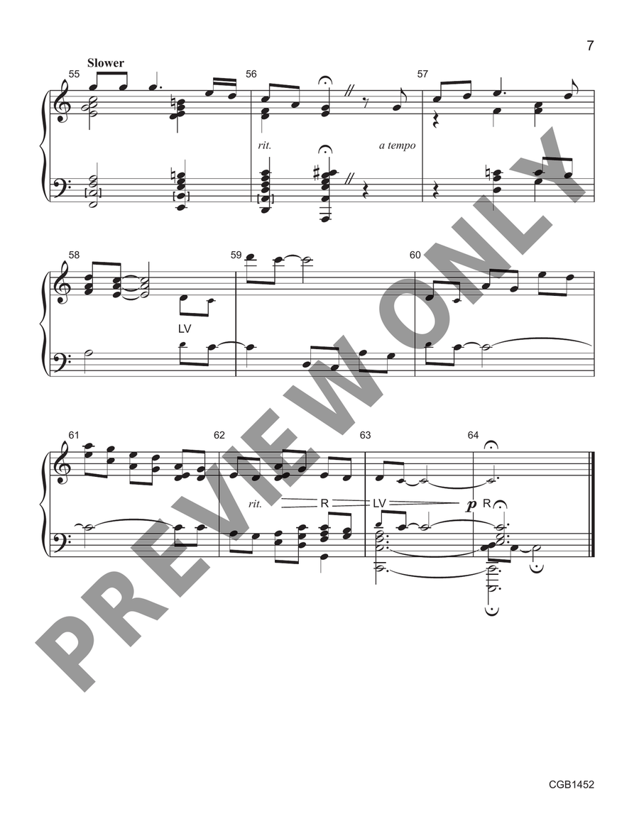 How Can I Keep from Ringing (4-7 Octaves) by Robert Lowry Handbell Choir - Sheet Music page 5
