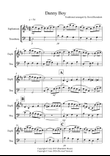 Danny Boy for Euphonium and Trombone Duet