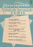 Schaeffers melodische Tanzmusik-Serie