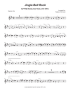Jingle Bell Rock Soprano Saxophone scores gallery preview page 5