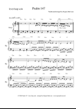 Psalm 147 lever or pedal harp solo