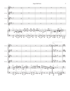 Jingle Bell Rock Saxophone Quartet scores gallery preview page 5