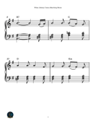 When Johnny Comes Marching Home - Piano Reduction (Note Names Edition) Piano Method scores gallery preview page 3