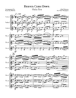 Heaven Cam Down Violin Trio - Score Only