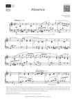 Absence (Grade 5, list B3, from the ABRSM Piano Syllabus 2027 & 2028)