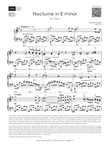 Nocturne in E minor (Grade 8, list B2, from the ABRSM Piano Syllabus 2027 & 2028)