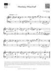 Monkey Mischief (Grade 1, list C2, from the ABRSM Piano Syllabus 2027 & 2028)