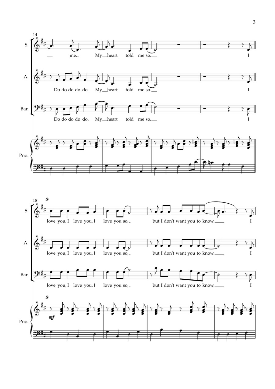 My Boy Lollipop Piano, Vocal - Digital Sheet Music page 3