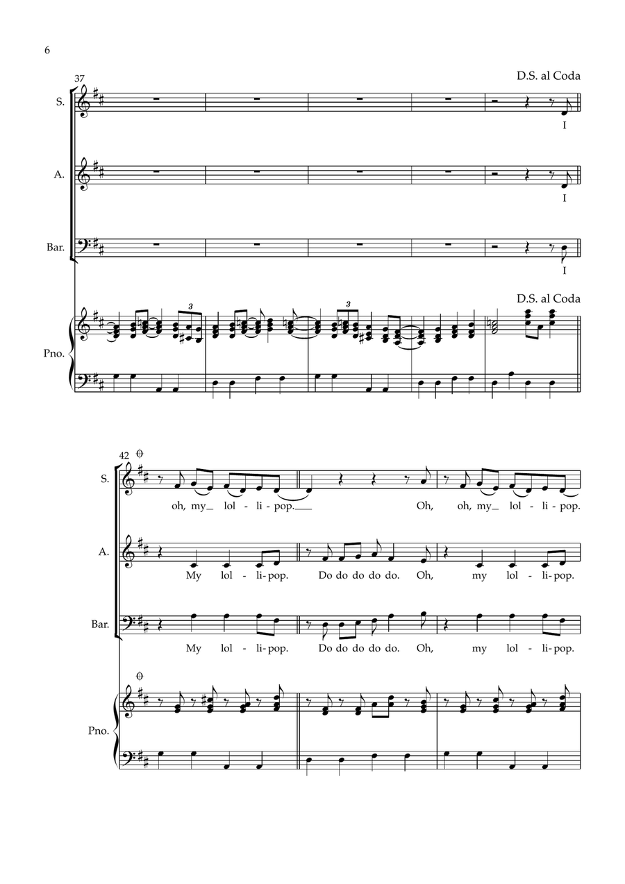 My Boy Lollipop Piano, Vocal - Digital Sheet Music page 6