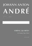 André - String Quartet in G minor, Op.14 No.2