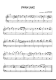 Swan Lake (Theme) • Pyotr Ilyich Tchaikovsky | Easy Piano Sheet Music
