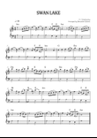 Swan Lake (Theme) • Pyotr Ilyich Tchaikovsky | Easy Piano Sheet Music (chords)