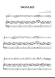 Swan Lake (Theme) • Pyotr Ilyich Tchaikovsky | Violin & Piano Sheet Music