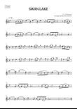 Swan Lake (Theme) • Pyotr Ilyich Tchaikovsky | Flute Sheet Music