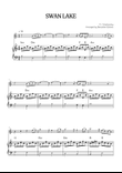 Swan Lake (Theme) • Pyotr Ilyich Tchaikovsky | Oboe & Piano Sheet Music (chords)