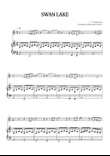Swan Lake (Theme) • Pyotr Ilyich Tchaikovsky | French Horn & Piano Sheet Music