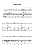 Swan Lake (Theme) • Pyotr Ilyich Tchaikovsky | Cello & Piano Sheet Music (chords)