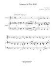 Masters In This Hall (Clarinet-Piano)