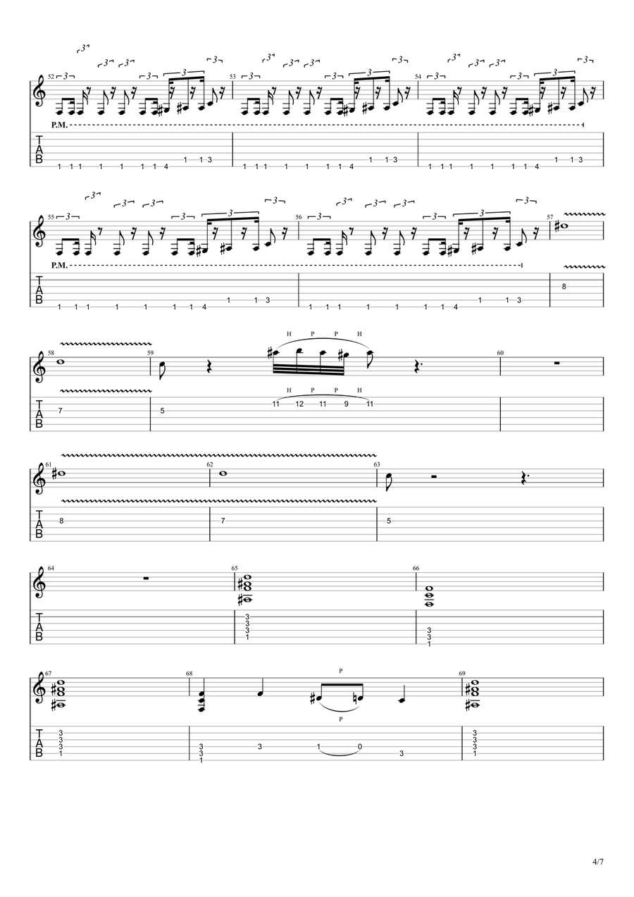 Blood On The Dance Floor by Michael Jackson Acoustic Guitar - Digital Sheet Music page 4